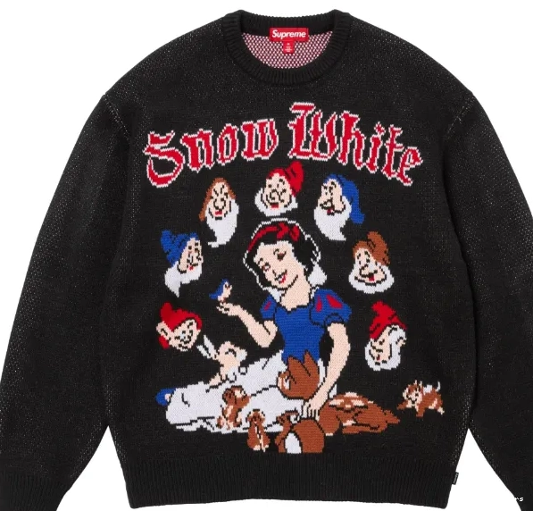 WHITE Snow SNOW SWEATER White Sweater 24FW 1003